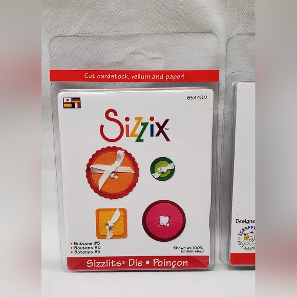 NIP Sizzix Sizzlits set - Picture 2 of 10